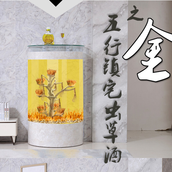 【蟲草盆景】——金